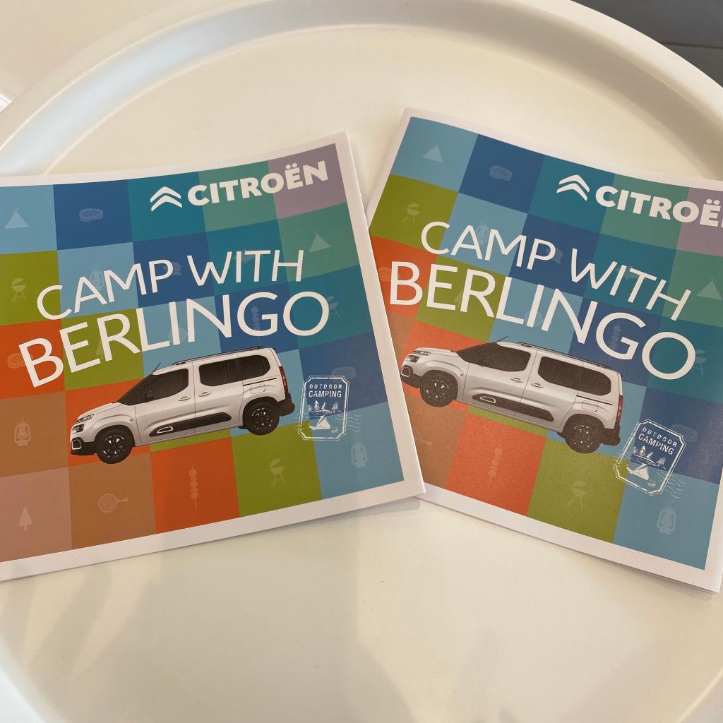 CAMP WITH BERLINGO 